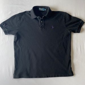 Men’s polo, Ralph Lauren, black, M
